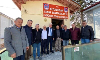 NESOB BAŞKANI YEŞİL VE ODA BAŞKANLARINDAN ALTUNHİSAR’A ZİYARET