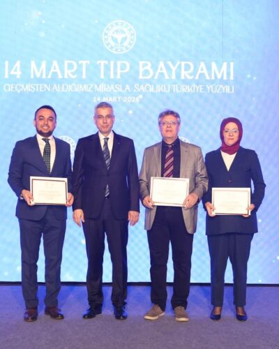 ZAFER ELBASAN’A 14 MART’TA “YILIN HEKİMİ” ÖDÜLÜ
