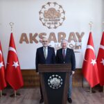 BAKAN YARDIMCISI KAVAKLIOĞLU’NDAN VALİ MURAT DURU’YA ZİYARET