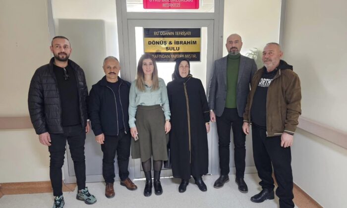 NİĞDE’DE SAĞLIĞA DESTEK: UYKU BİRİMİNE BAĞIŞ