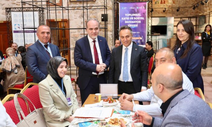 REKTÖR HASAN USLU, TOKAT’TA SOSYAL İNOVASYON ZİRVESİNE KATILDI