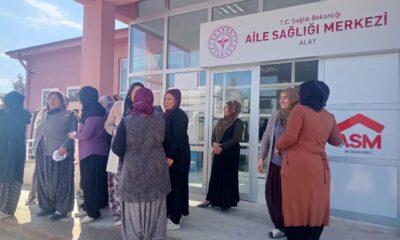 ALAY KASABASI’NDA MOBİL SAĞLIK HİZMETLERİ VATANDAŞLARLA BULUŞTU
