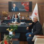 İSMET ÜNVER’DEN AYŞE YAVUZ’A ZİYARET