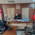 İSMET ÜNVER’DEN EMNİYET MÜDÜRÜ CANER ÖZ’E ZİYARET