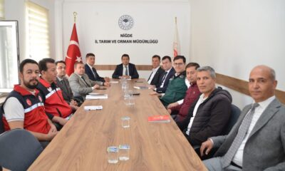 NİĞDE’DE BİTKİSEL ÜRETİM PLANI TOPLANTISI DÜZENLENDİ