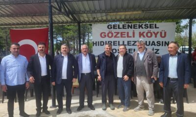 GÖZELİ KÖYÜ’NDE HIDIRELLEZ COŞKUSU: 2 BİN KİŞİ BİR ARAYA GELDİ