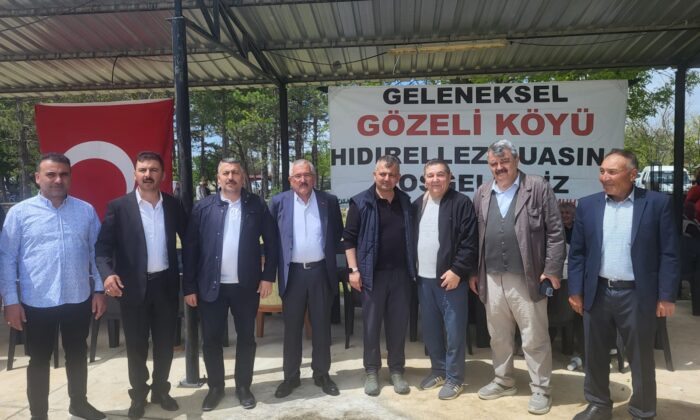 GÖZELİ KÖYÜ’NDE HIDIRELLEZ COŞKUSU: 2 BİN KİŞİ BİR ARAYA GELDİ