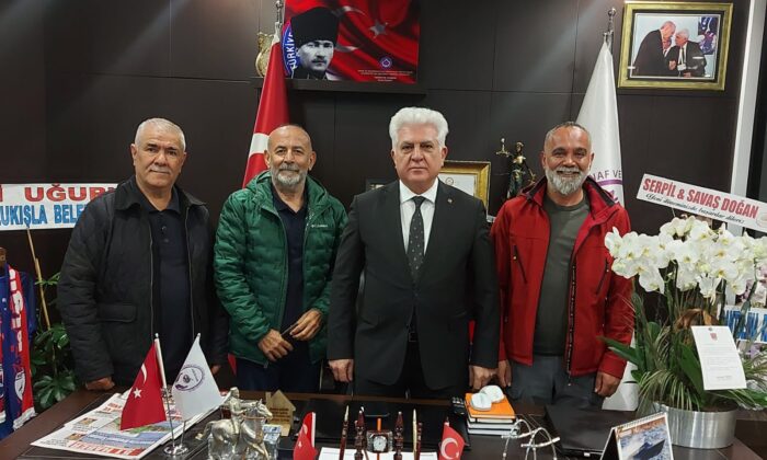 ALİM YEŞİL’E DESTEK VE TEBRİK ZİYARETLERİ SÜRÜYOR