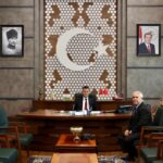 İSMET ÜNVER’DEN VALİ AKMEŞE’YE ZİYARET