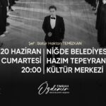 NİĞDE BELEDİYESİ ÇOK SESLİ KOROSU’NDAN SANAT DOLU GECE