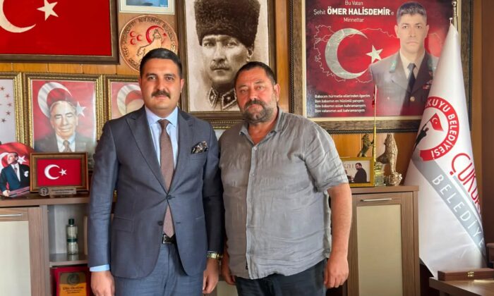 BAŞSAVCI BOZKURT’TAN BAŞKAN HALİSDEMİR’E VEDA ZİYARETİ