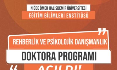 Üniversitemizde Yeni Doktora Programı