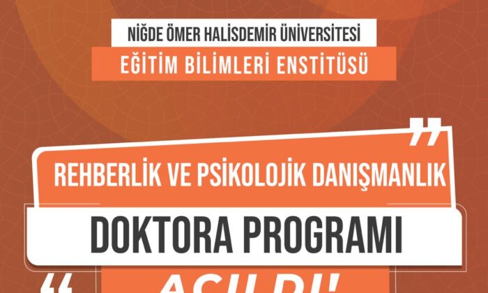 Üniversitemizde Yeni Doktora Programı