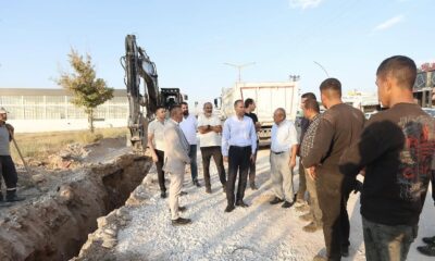 BAŞKAN ÖZDEMİR ŞEHİR GENELİNDEKİ PROJELERİ SAHADA DENETLEDİ