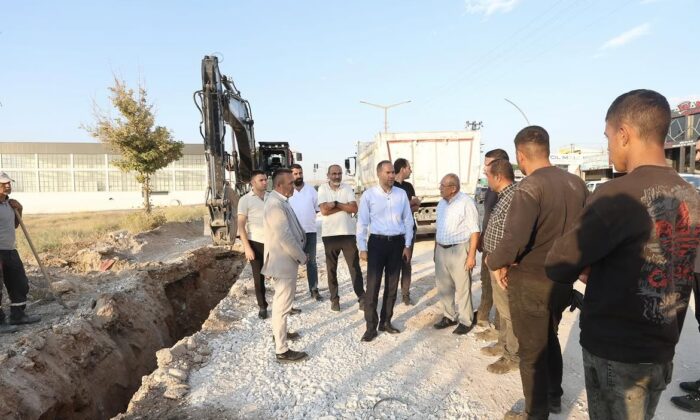 BAŞKAN ÖZDEMİR ŞEHİR GENELİNDEKİ PROJELERİ SAHADA DENETLEDİ