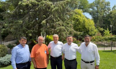 İSMET ÜNVER’DEN ESKİ MİLLETVEKİLİ MAHMUT UĞUR ÇETİN’E TBMM’DE ZİYARET