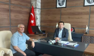 İSMET ÜNVER’DEN VALİ YARDIMCISI AHMET ARIK’A ZİYARET