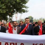 NİĞDE’DE “KAHRAMANLARLA KARDEŞLİK YOLUNDA” YÜRÜYÜŞÜ