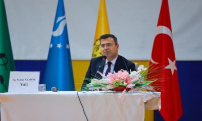 VALİ AKMEŞE, 807 POLİS ADAYINA İLK DERSİ VERDİ