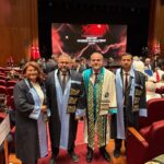 REKTÖR USLU VE NÖHÜ HEYETİ AKADEMİK YIL AÇILIŞ TÖRENİNE KATILDI