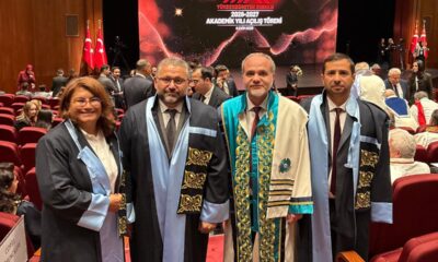 REKTÖR USLU VE NÖHÜ HEYETİ AKADEMİK YIL AÇILIŞ TÖRENİNE KATILDI