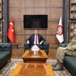 BOR GARNİZON KOMUTANI EMRE ÇELİK, VALİ AKMEŞE’Yİ ZİYARET ETTİ