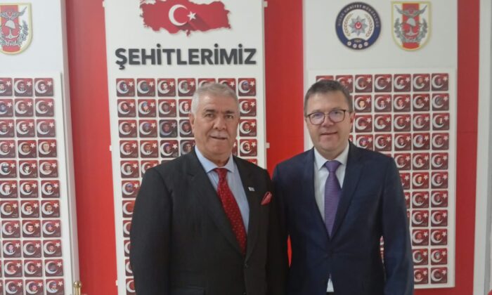 CANER ÖZ’E YENİ GÖREVİNDE HAYIRLI OLSUN ZİYARETİ
